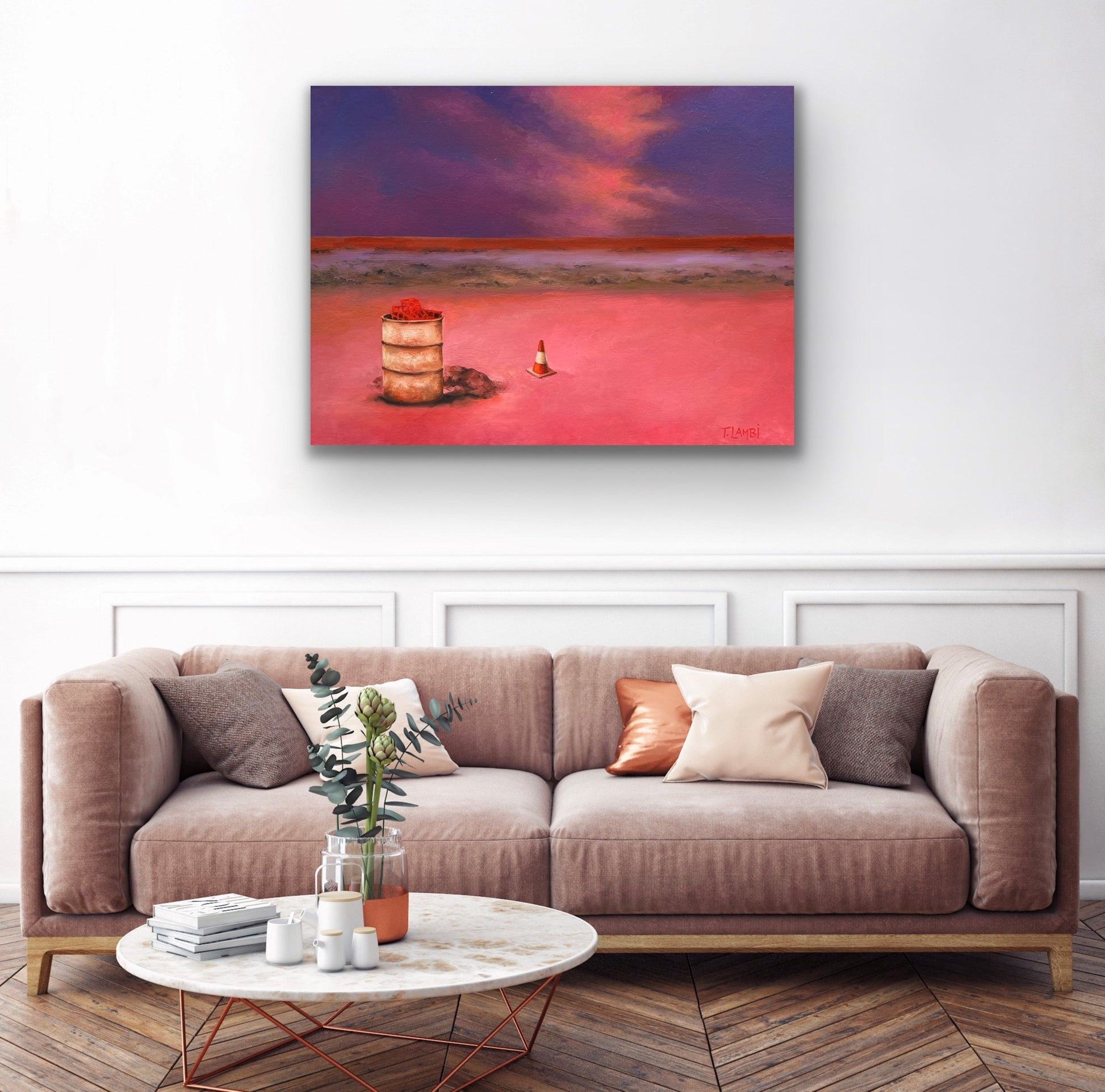 Signed and numbered canvas print – Trisha Lambi