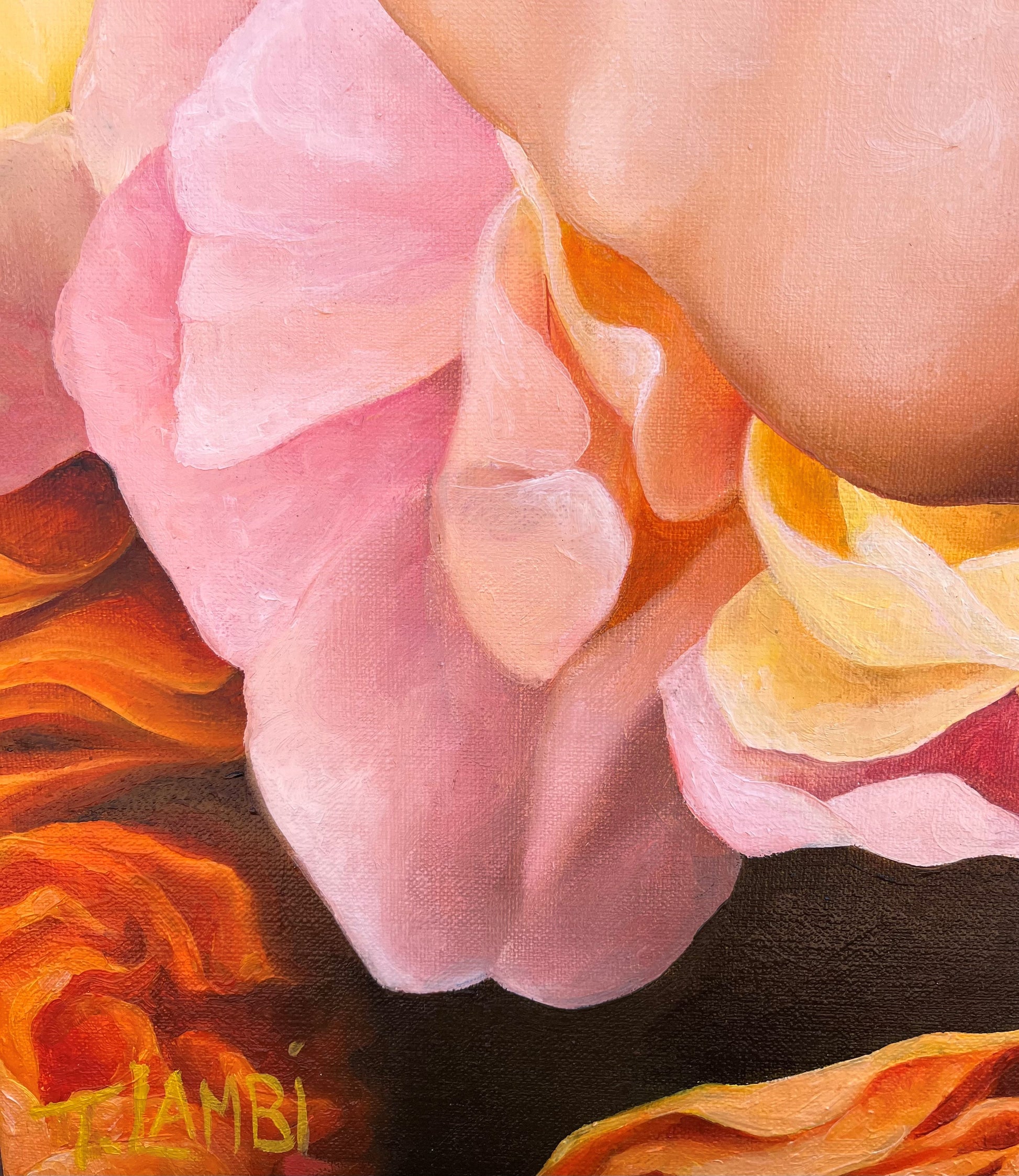 Figurative art print – Bloom Baby, Bloom by Trisha Lambi