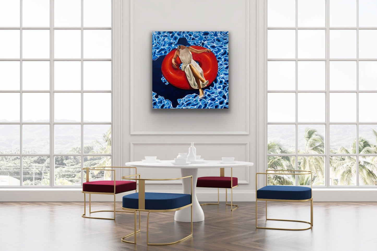 Sailboats and Rubies Limited Edition Print