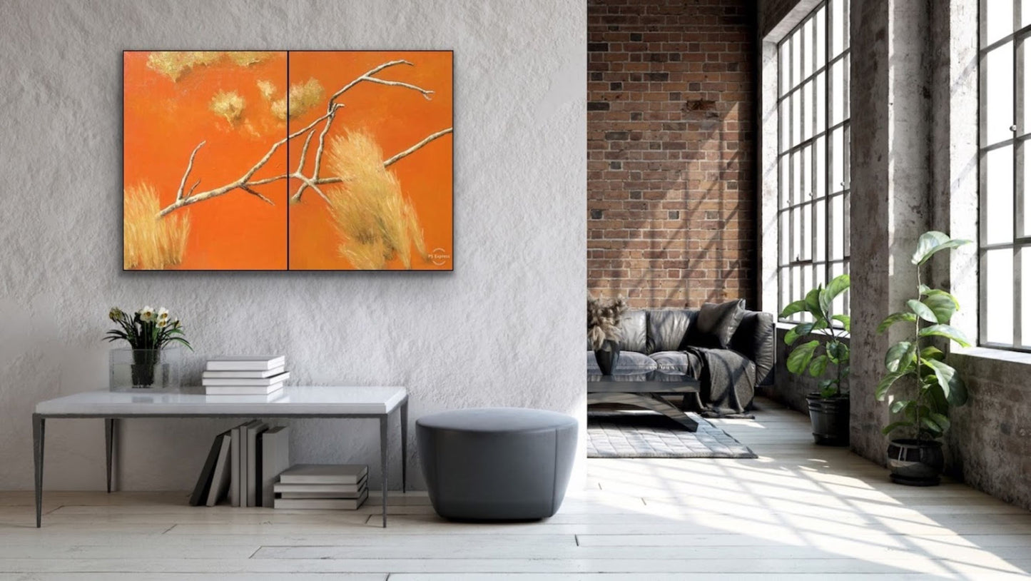 Uprooted Diptych
