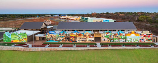 Wall of History - A Must-See Mosaic Mural in Charters Towers, Qld