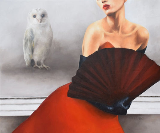 And The Owl Wished Everything Was White Limited Edition Print