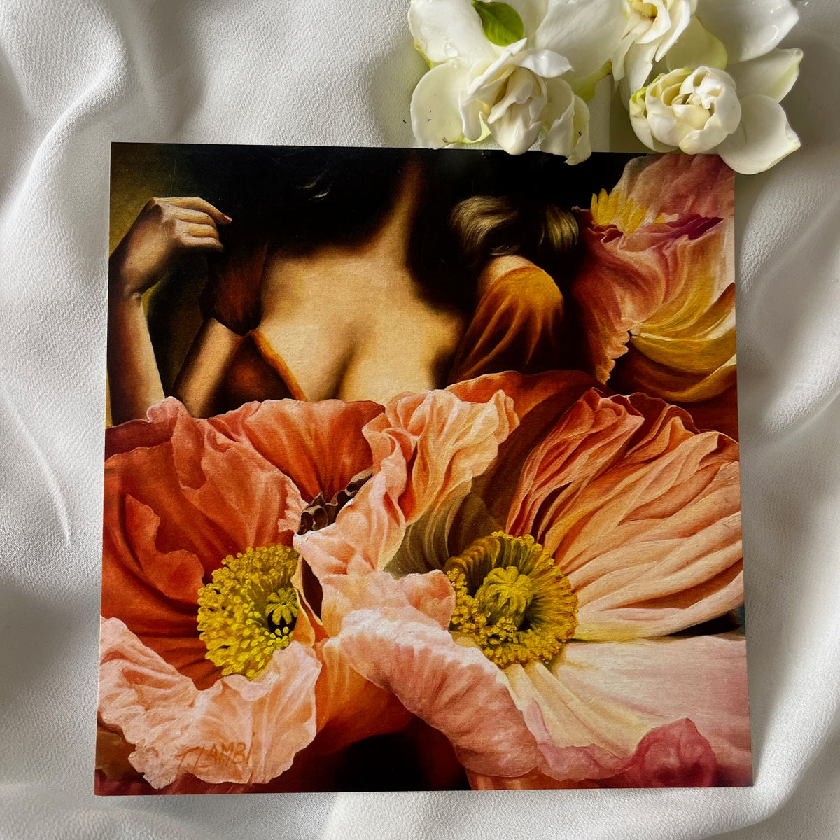 The Poppies Dance Postcard | Premium 400gsm heavyweight cardstock